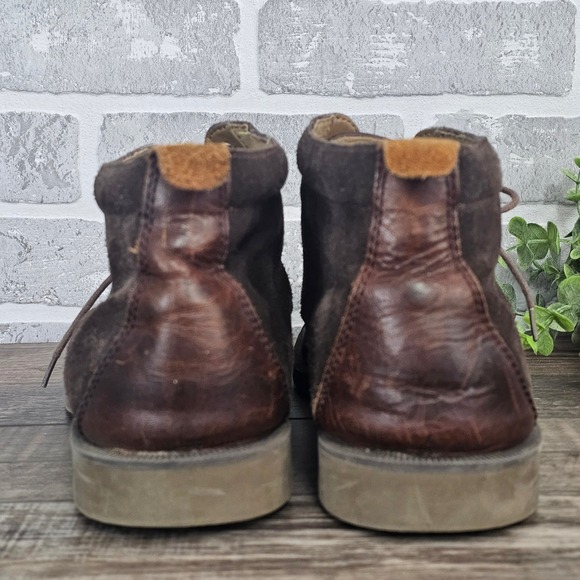 Sperry Top-Sider Bayside Brown Leather Suede Chukka Boots Men's 10.5 STS10131 - Picture 5 of 9
